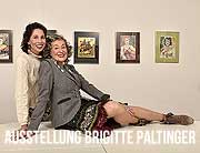 Lola Paltingers Mutter Brigitte: Erste eigene Ausstellung mit 85 Jahren im „Münchner Frauenforum“  (©Foto. BrauerFotos, Goran Nitscvhke